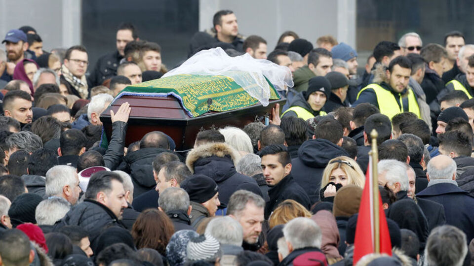 "Cesur Yürek" Tuğçe son yolculuğuna uğurlandı