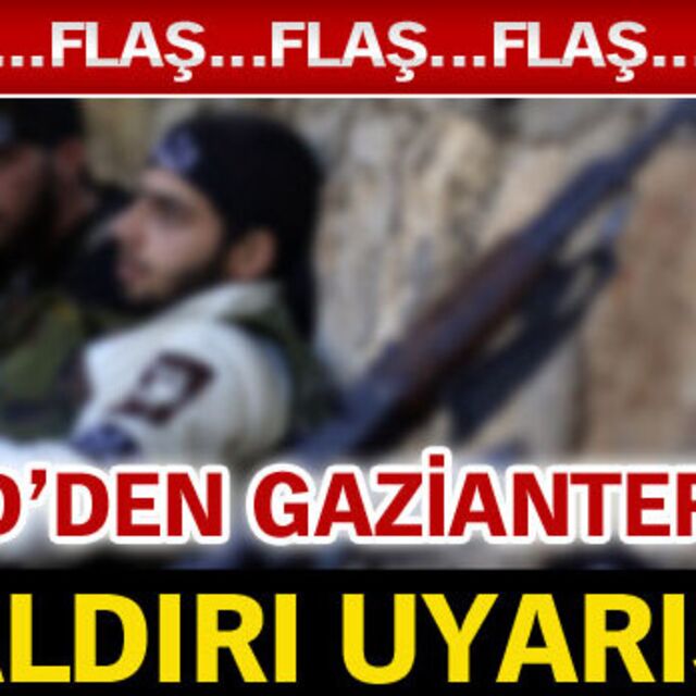 Saldırı uyarısı!
