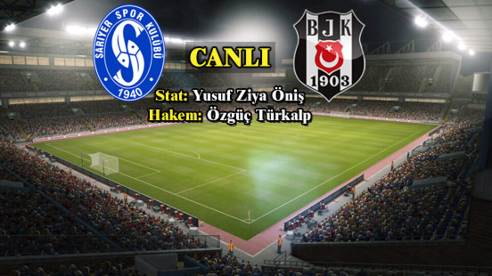 Sarıyer: 0 - Beşiktaş: 4