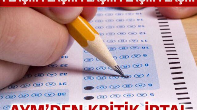 ÖSYM'nin soru ve cevapları öğrenilebilecek