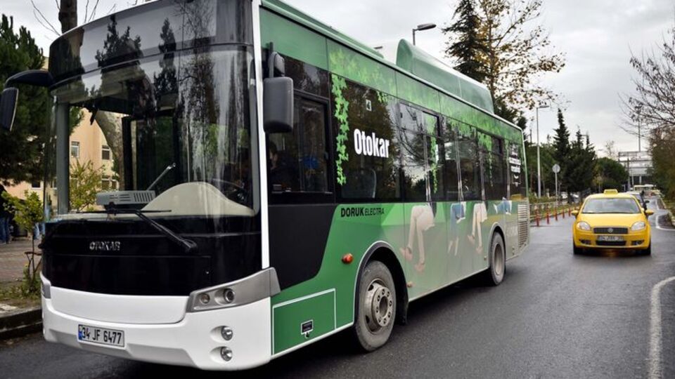 Türkiye'nin ilk elektrikli otobüsü
