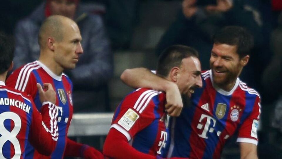 Bayern Münih galibiyete doymuyor