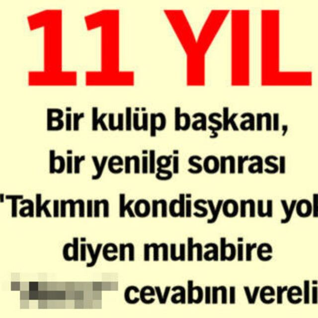 Kaç yıl oldu?