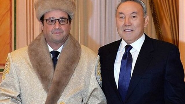 Hollande'ı zor durumda bırakan fotoğraf!