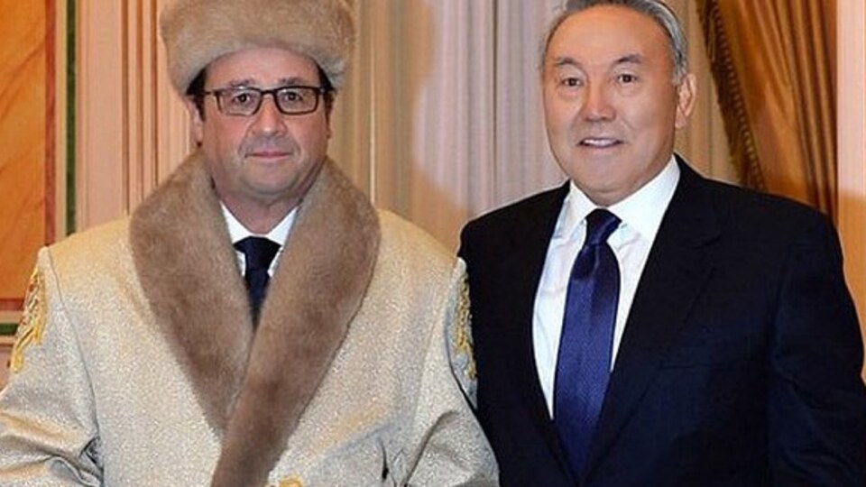 Hollande'ı zor durumda bırakan fotoğraf!