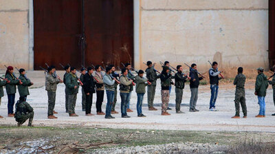YPG'nin o kampı görüntülendi