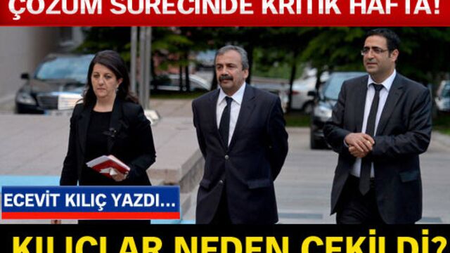 Çözüm sürecinde kritik hafta!