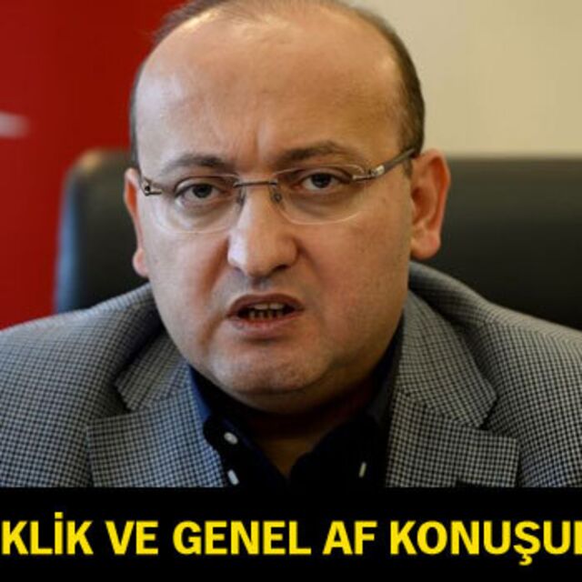 Yalçın Akdoğan: Özerklik, genel af, İmralı taslağı konuşulmadı