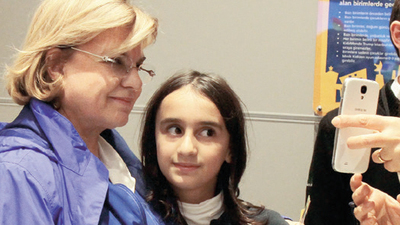 Çiller'in torun sevgisi