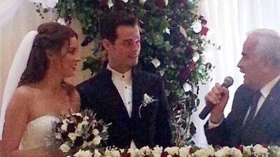 Ünlü oyuncular evlendi