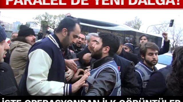 İşte operasyondan ilk görüntüler