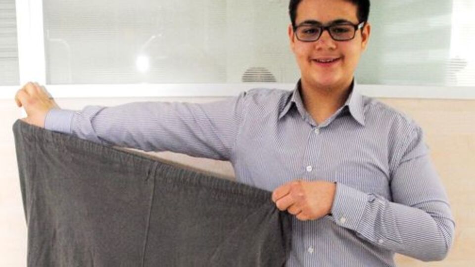 10 dakikalık egzersizle 8 ayda 38 kilo verdi