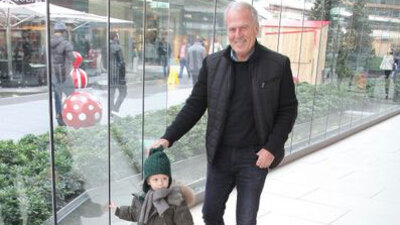 Dede-torun alışverişte