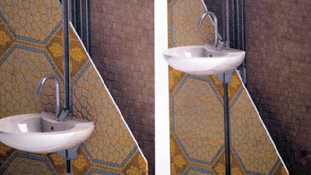 Öğrencilerden 'asansörlü lavabo'
