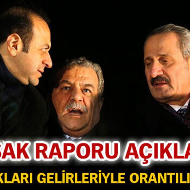 'Varlıkları gelirleri ile orantılı değil'