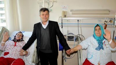 Gelinine böbrek bağışlamak için 10 kilo verdi