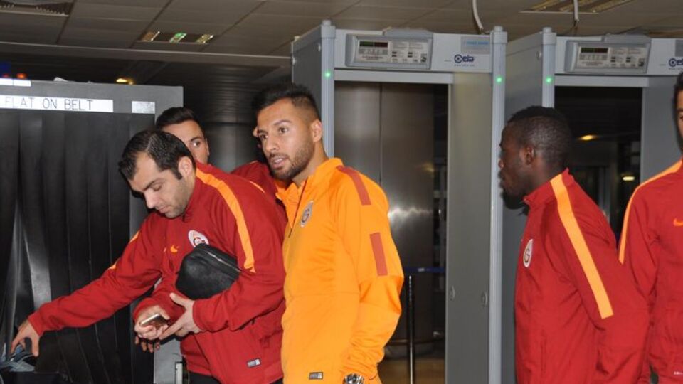 Galatasaray'a coşkulu karşılama