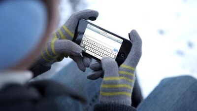 Karlı havada cep telefonu uyarısı!