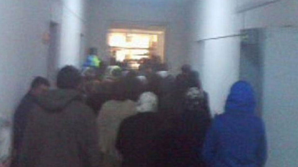 Adliyede olay: 17 gözaltı