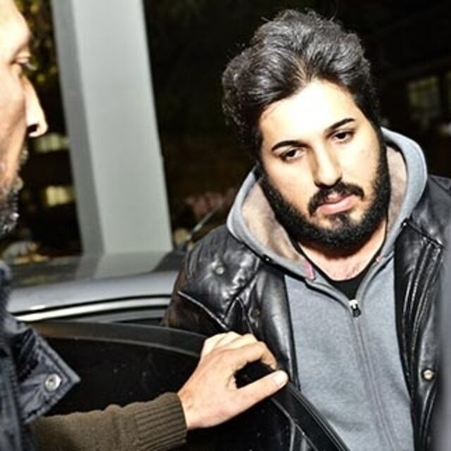 Rıza Sarraf adliyeye geldi