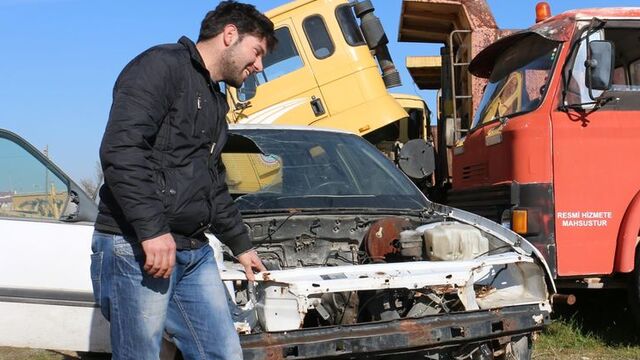 Filmdeki sahne gerçek oldu