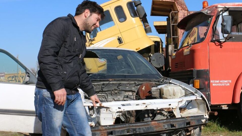 Filmdeki sahne gerçek oldu