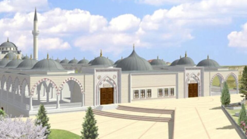 Adıyaman Sahabe Cami inşaatı adım adım yükseliyor!