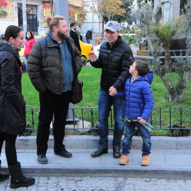 'Baba bizi neden çekiyorlar'