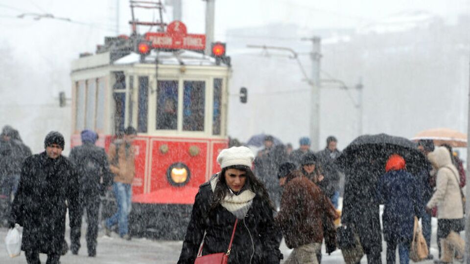 İstanbul'a kar geliyor!