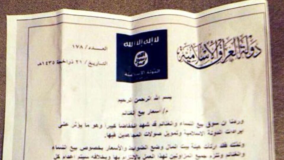 IŞİD rezaletinin belgesi ortaya çıktı!