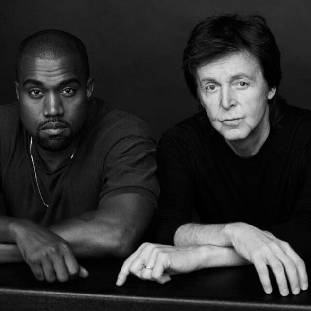 Yılın ilk düeti Kanye West ve Paul McCartney'den geldi