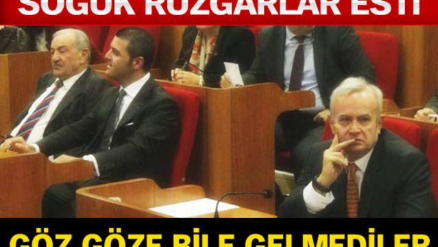 Sarıgül ve İnönü göz göz bile gelmedi