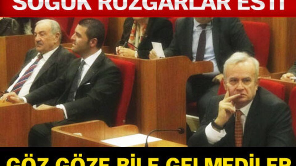 Sarıgül ve İnönü göz göz bile gelmedi
