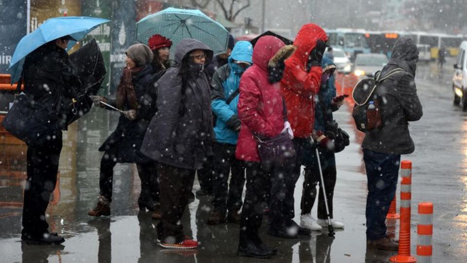 İstanbul'da okullar tatil!