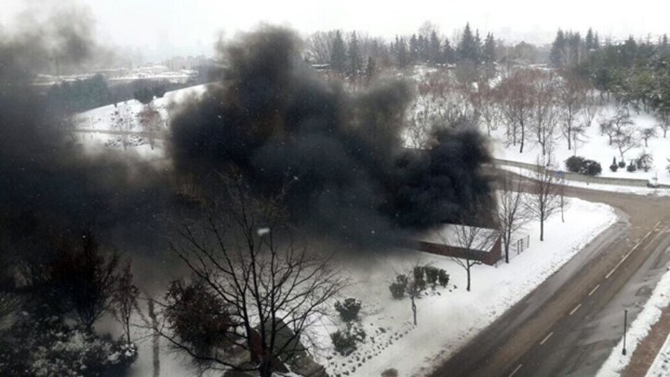 TBMM'de duman paniği