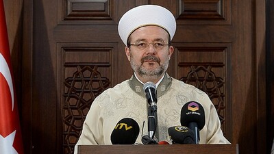 Diyanet İşler Başkanı Görmez: İbretle izledik