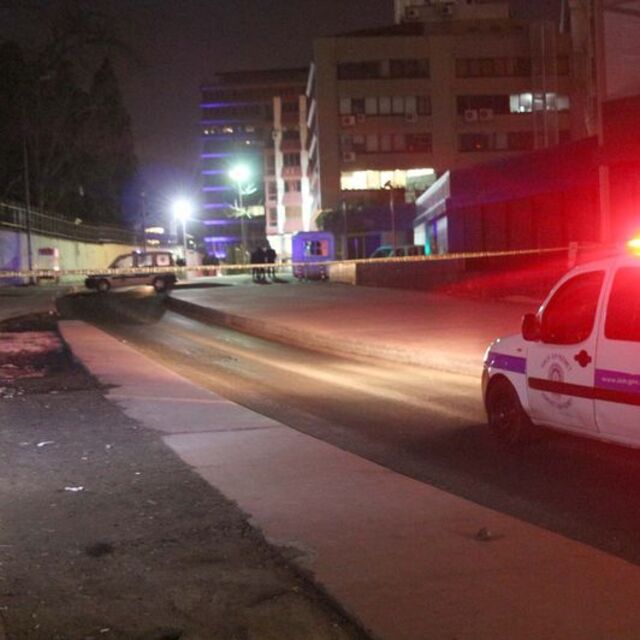 Cumhuriyet gazetesi önünde güvenlik önlemi