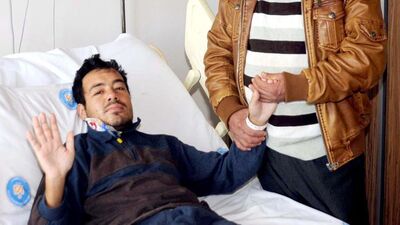 Babadan oğula böbrek nakli