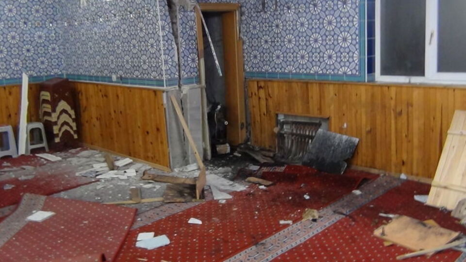 Ankara'da camide kalorifer kazanı patladı