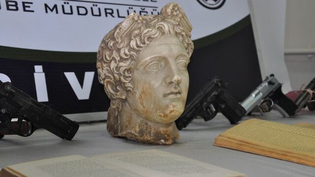 1 milyon dolarlık 'Hermes' ele geçirildi