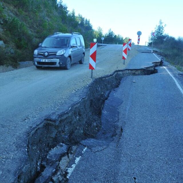 Kastamonu'da heyelan