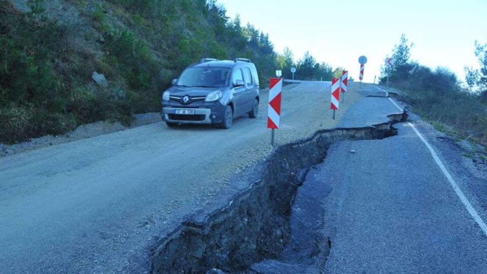 Kastamonu'da heyelan