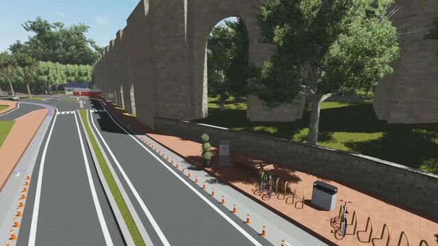 İstanbul'a 6,5 kilometrelik bisiklet yolu