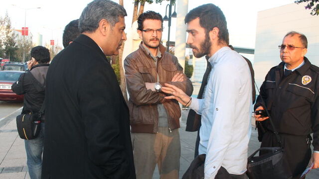 Mersin'de gazeteciler darp edildi