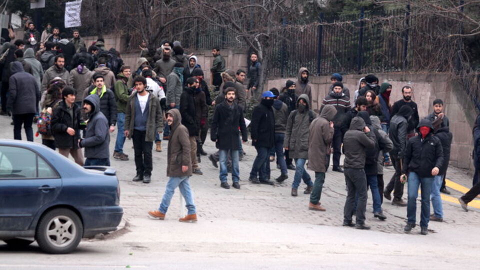 Ankara Üniversitesi'nde gerginlik