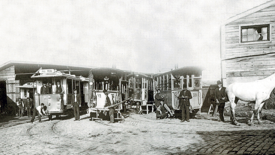 Metrobüsün atalarına nostaljik fotoroman