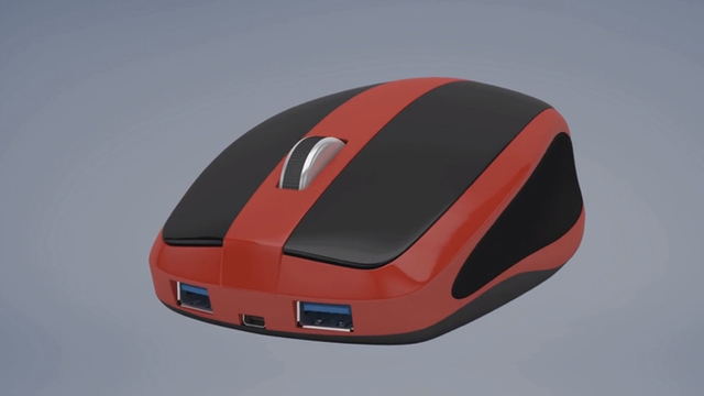 Bilgisayarı el kadar fareye sığdırdılar!