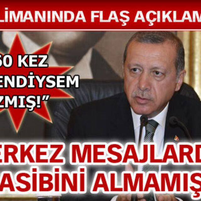 Cumhurbaşkanı Erdoğan'dan flaş açıklamalar