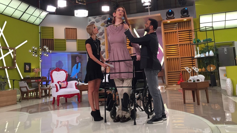 Dünyanın en uzun boylu kızı Her Şey Dahil'de!