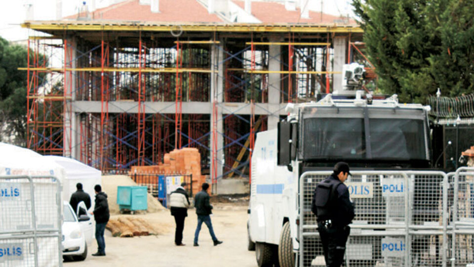 Validebağ'daki cami inşaatı bitti bitiyor